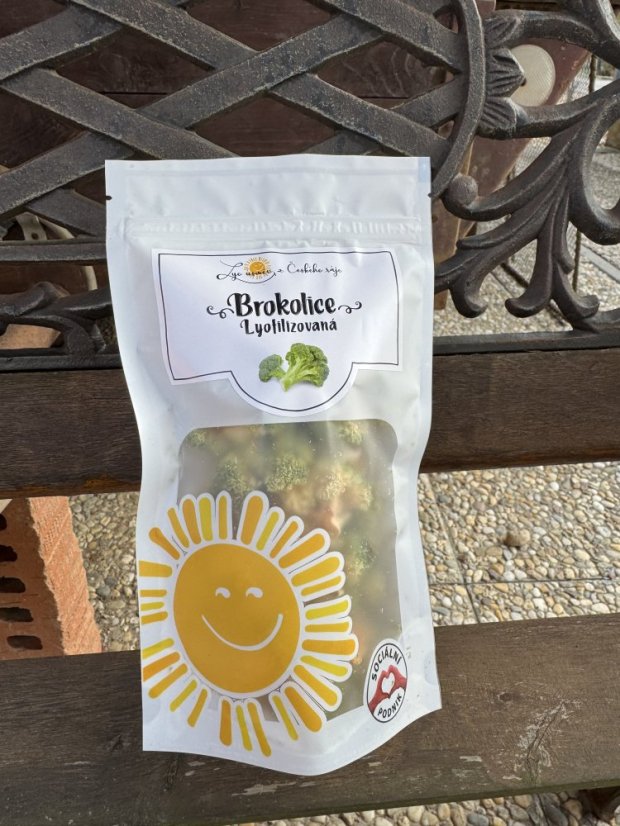 Lyofilizovaná brokolice