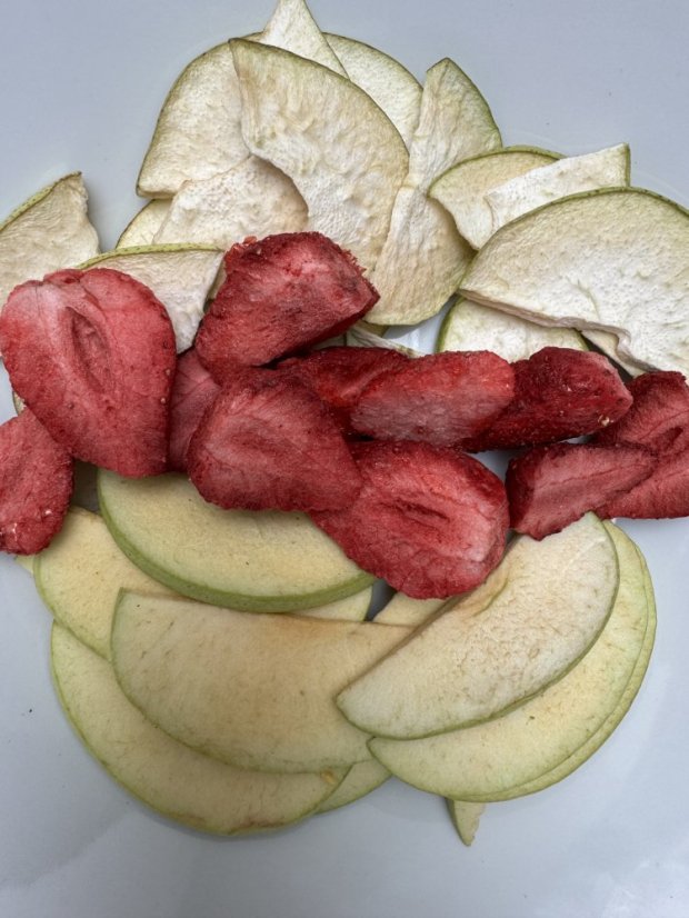 Lyofilizovaný mix - jablko, hruška a jahoda