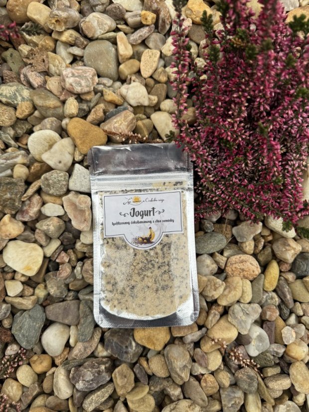 Lyofilizovaný jogurt (čokobanán + chia) Lyofilizovaný jogurt (čokobanán + chia)
