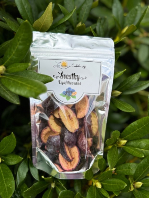 Lyofilizované švestky