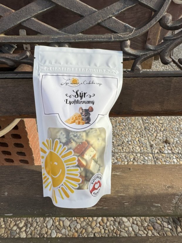 Lyofilizovaná uzená niva