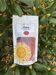 Lyofilizovaná malinová drť s borůvkou