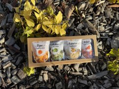 Krabička lyofilizované zeleniny 1