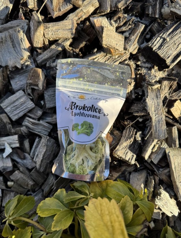 Krabička lyofilizované zeleniny 2