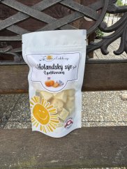 Lyofilizovaný holandský MIX sýrů (kravský s medvědím česnekem, Jalapeňo, gouda s lanýžem, čistá mladá gouda)