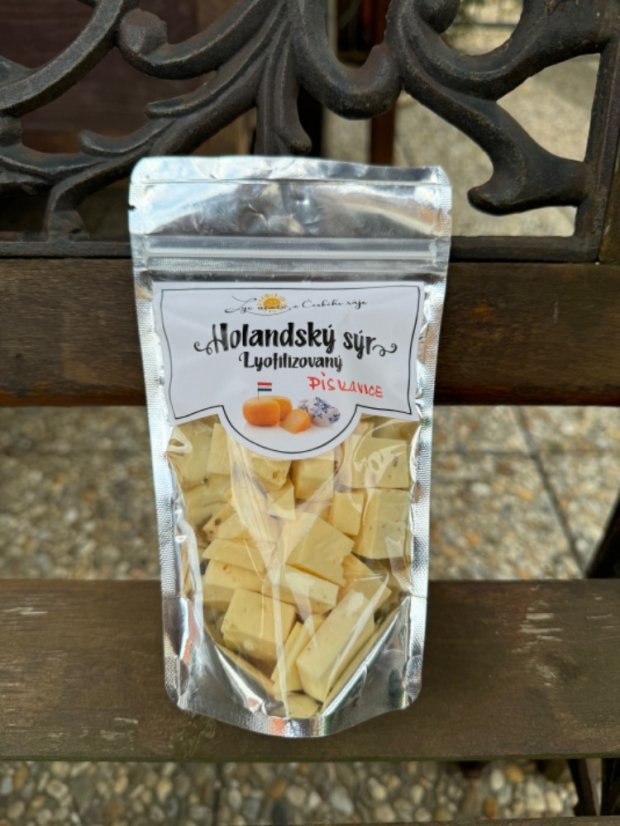 Lyofilizovaný sýr kravský s pískavicí NL