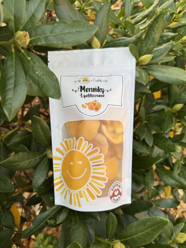 Lyofilizované meruňky