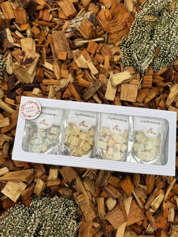 Vánoční krabička (Uzená niva/česnek NL/Blať. zlato ořech/Kravský medvědí česnek)