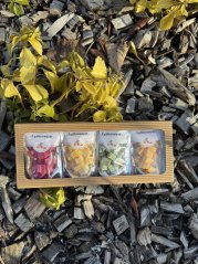 Holandská krabička lyofilizovaných sýrů