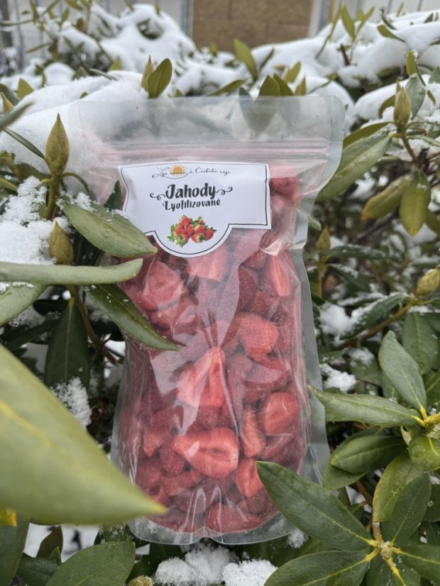 Lyofilizované jahody 100g