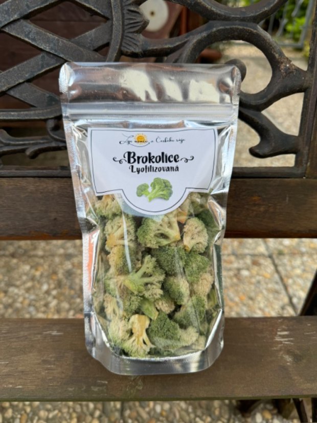 Lyofilizovaná brokolice