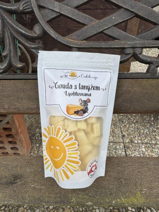 Lyofilizovaný sýr Gouda (s lanýžem) NL