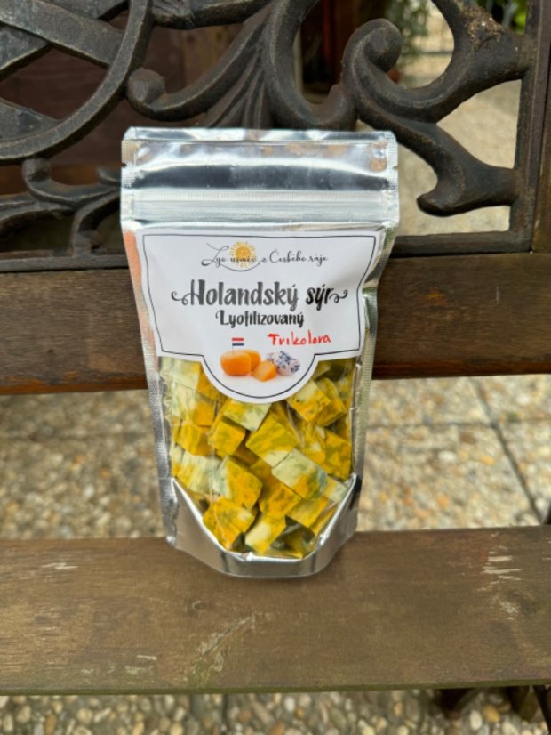 Lyofilizovaný sýr trikolóra NL