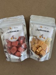 Holandská krabička lyofilizovaných sýrů (červené pesto, čedar)