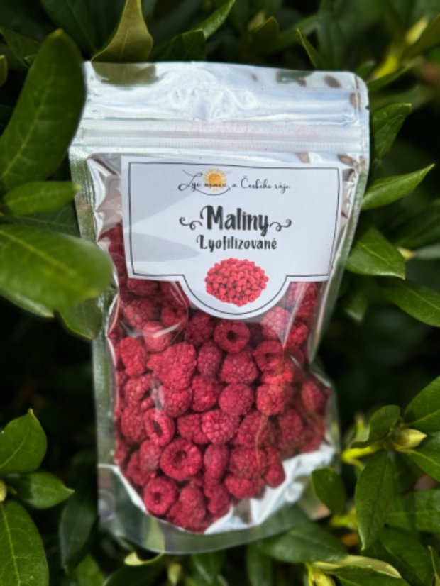 Lyofilizované maliny