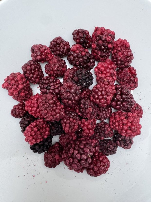 Lyofilizované ostružiny