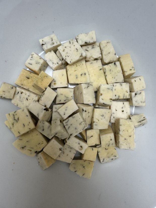 Lyofilizovaný kravský sýr s medvědím česnekem NL