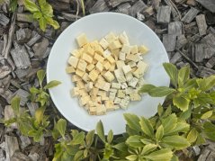Lyofilizovaný holandský MIX sýrů (kravský s medvědím česnekem, Jalapeňo, gouda s lanýžem, čistá mladá gouda)