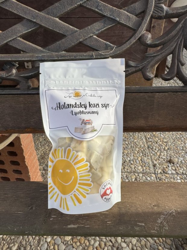 Lyofilizovaný kozí sýr s kopřivou NL