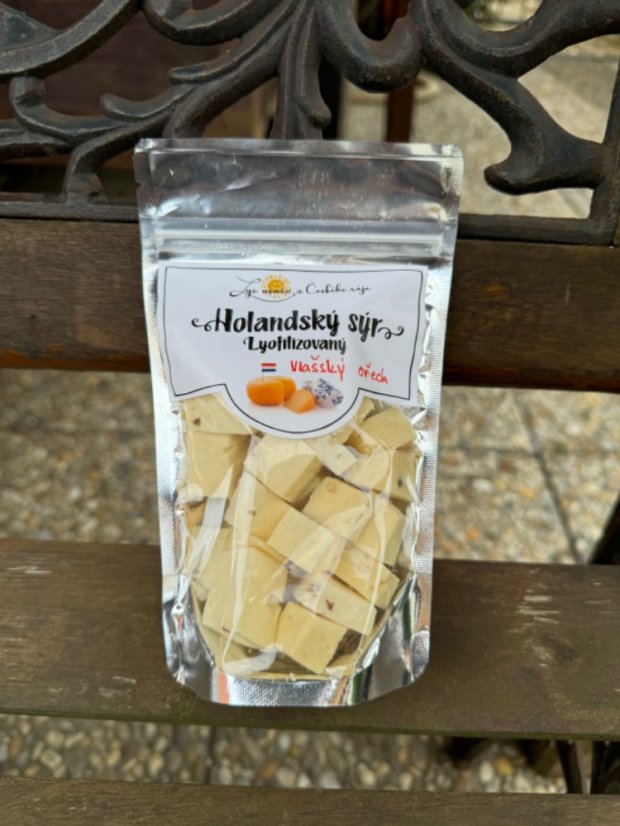 Lyofilizovaný sýr vlašský ořech NL