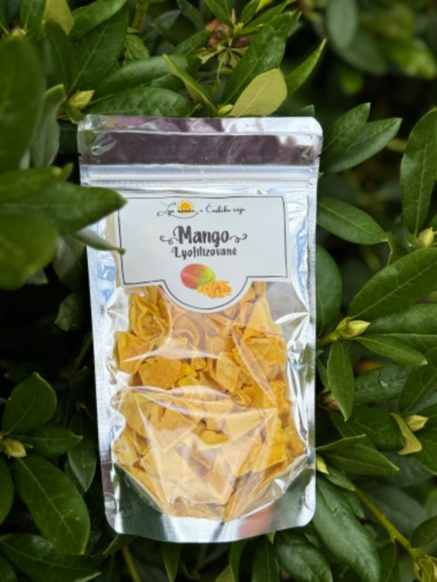 Lyofilizované mango