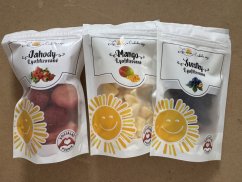 Jarní krabička lyofilizovaného ovoce (jahody,mango,švestka)