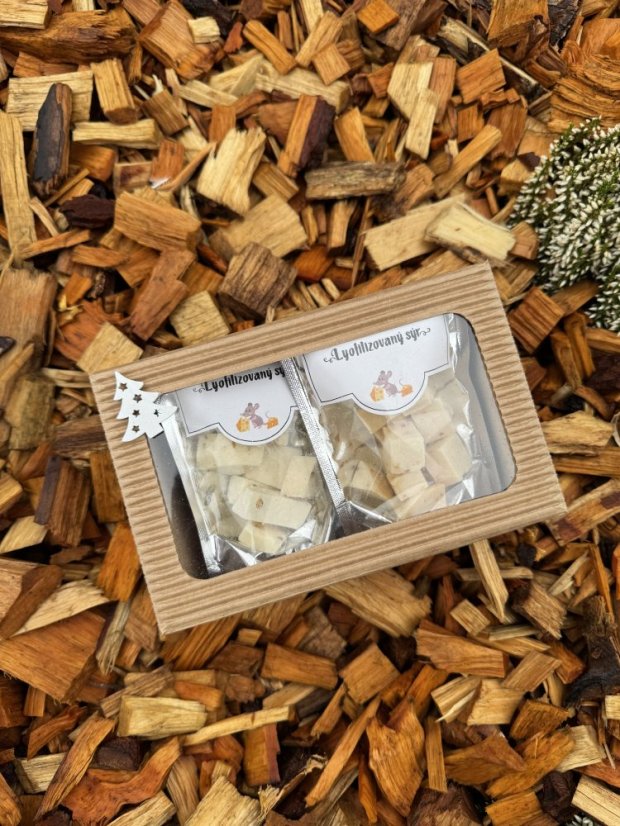 Vánoční krabička (Kozí pískavice/Kozí bylinky - česnek, bazalka)