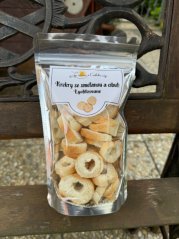 Lyofilizované krekry se smetanou a cibulí