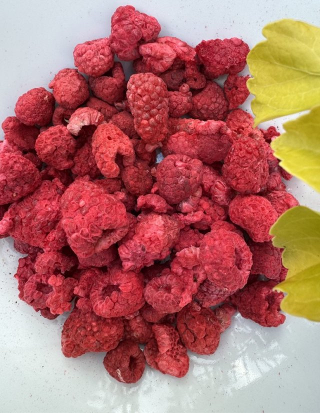 Lyofilizované maliny