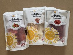 Jarní krabička lyofilizovaného ovoce (jahody,jablka,maliny)
