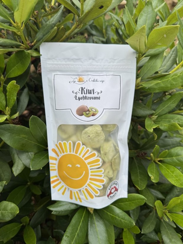 Lyofilizované kiwi