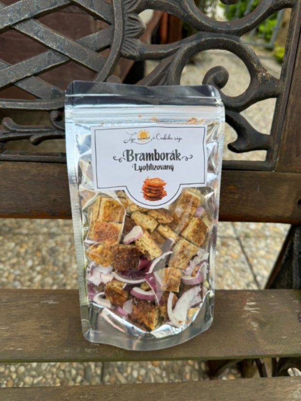 Lyofilizovaný bramborák s cibulí