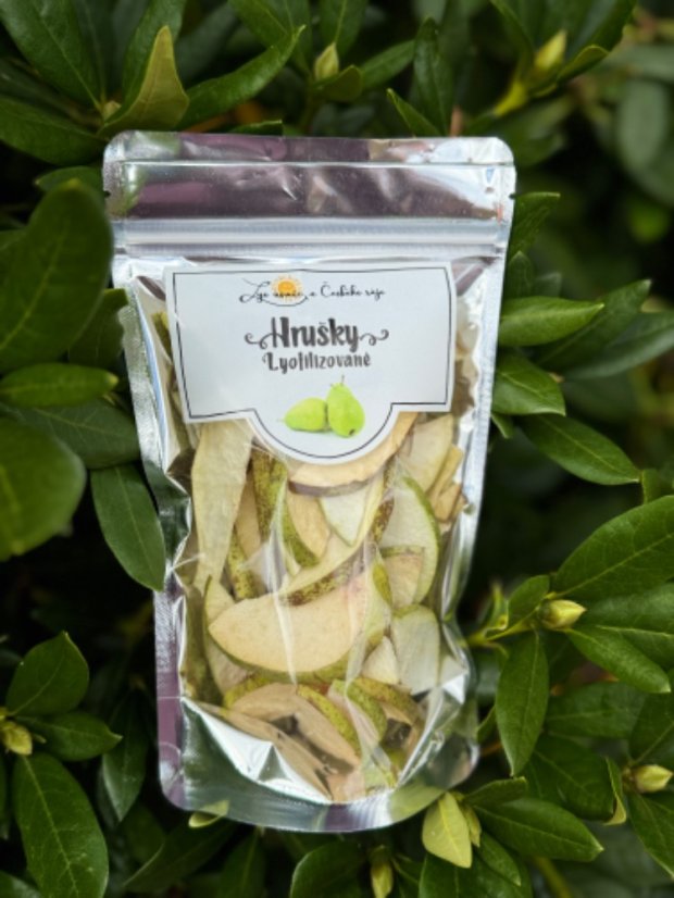 Lyofilizované hrušky