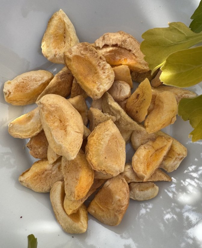 Lyofilizované meruňky