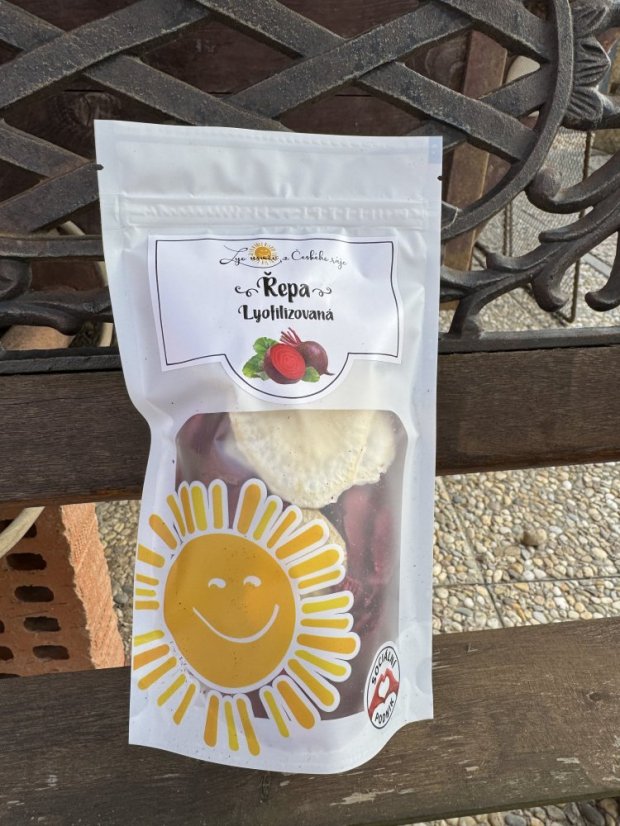 Lyofilizovaní řepa a ředkev