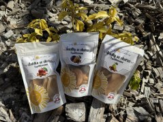 Lyofilizovaná krabička s jablkem, hruškou a švestkou ve skořici