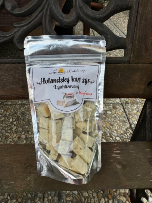 Lyofilizovaný kozí sýr s kopřivou NL