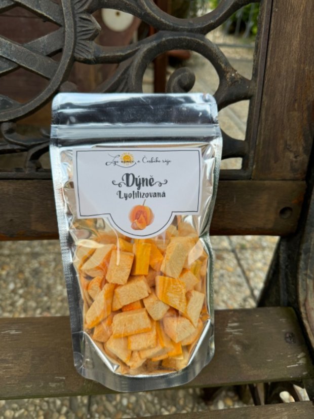 Lyofilizovaná dýně Hokaido