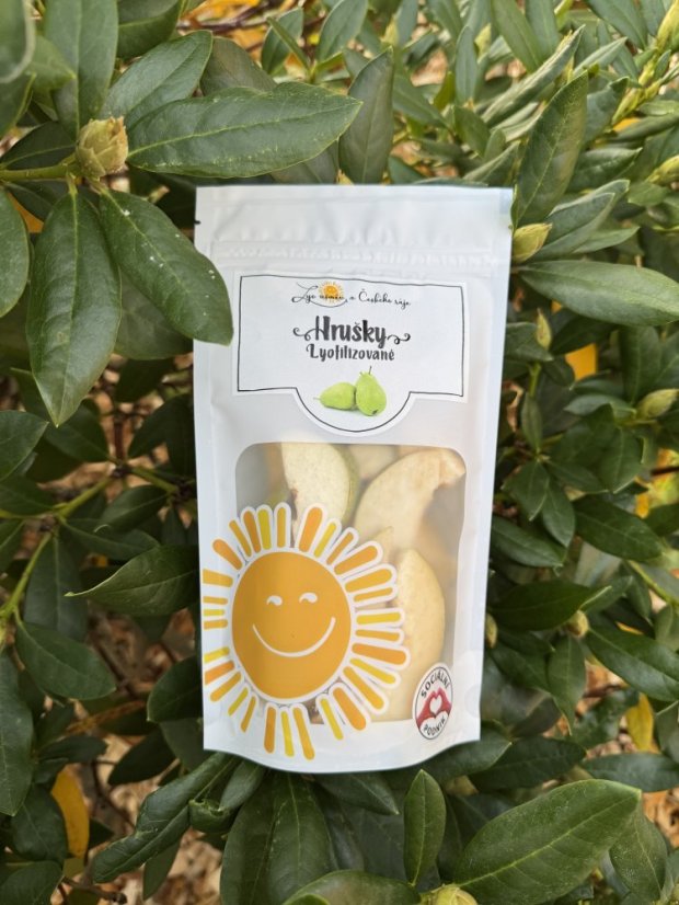 Lyofilizované hrušky