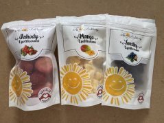 Jarní krabička lyofilizovaného ovoce (jahody,mango,švestka)